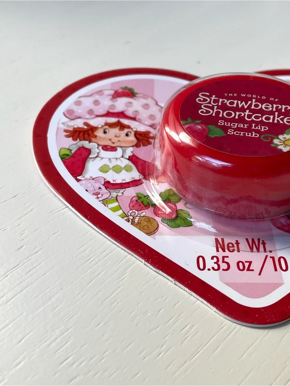 NIP Strawberry Shortcake sugar lip scrub & lip balm duo
